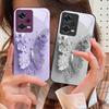 Green Flower Butterfly For Xiaomi Poco M4 X7 F7 Ultra x7pro F7 F6 X6 Pro F5 F4 X5 X3 F3 X2 F4 GT M3 X4 GT Tempered Phone Case