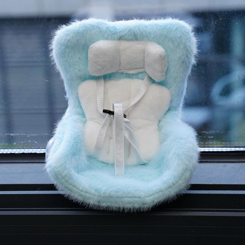 For Car Doll Safety Seat Kawaii Ob11 Seat Auto Interior Decoration Air Aromatreatment Decoration Cute Dolls Ornaments