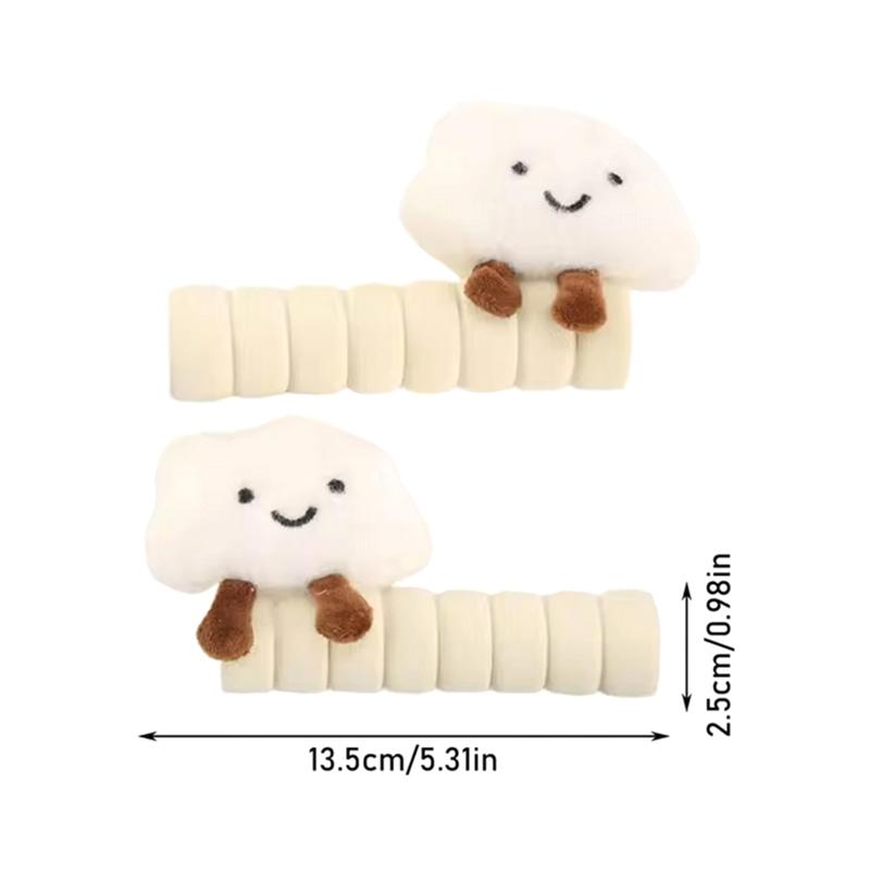 Cute Cloud Door Handle Cover Anti Bump And Anti Static Safety Door Knob Protector Furniture Decorations Home Accessories