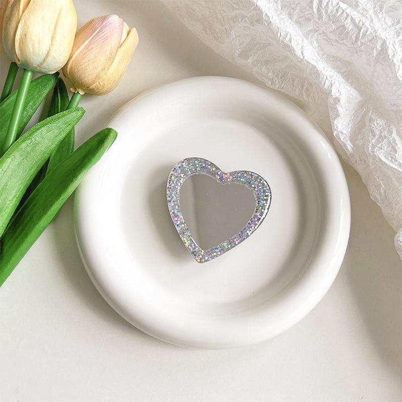 

Mobile Phone Airbag Bracket Flash Powder Wind Mirror Sticker Magnetic Magsafe Butterfly Sequins Women S Stable Support Frame
