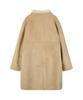 Sunday Fruit Market Market Faux Shearling Jacket Beige