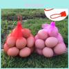 Reusable Plastic Storage Hooks For Mesh Bags With Durable Pp Material For Home Use