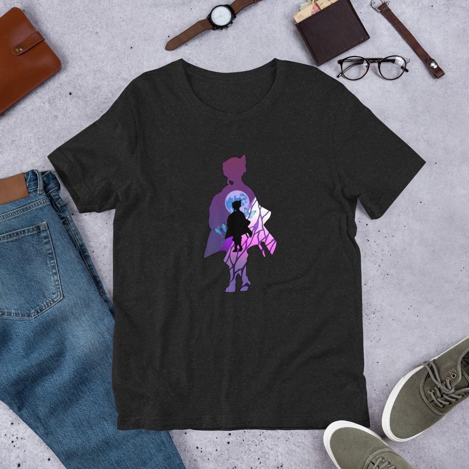Anime Unisex t-shirt: DS Butterfly Slayer (DTFlex Print) M