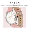 Coach Perry White Rosa Leder 14503258 Damenuhr, Zifferblatt, Armband, (Offizieller Import)