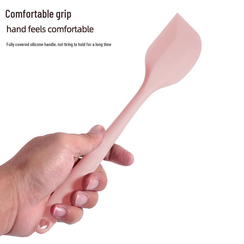 Silicone Spatula Set: Heat-Resistant, One-Piece Scrapers for Mixing & Baking (Small & Large Sizes)