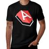 Angular Logo Developer Black T-Shirt