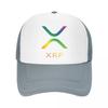 Custom Ripple XRP Trucker Hat Women Unisex Adjustable Adult Bitcoin Cryptocurrency Baseball Cap Outdoor Dad Hat