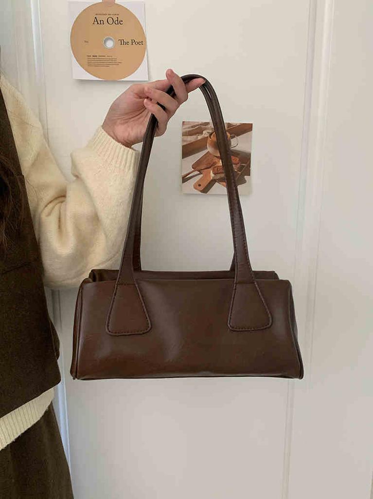 Bags for Women Autumn Winter Korean Ins Retro Underarm Bags 2026 New Versatile Commuter Handbags Casual One Shoulder Bag