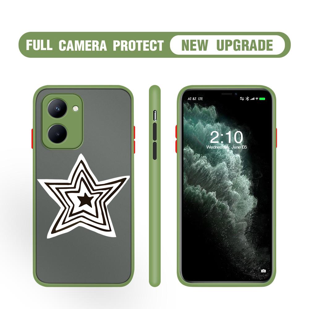 

Модный чехол для телефона iPhone 14 13 12 11 Pro Max Samsung Galaxy S20 FE A52 S23 Infinix, тонкий матовый чехол на заднюю панель, защитные чехлы для объектива Infinix Zero 5G 2023