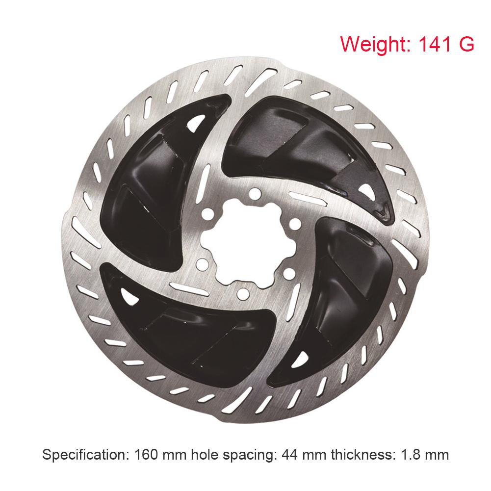 Bike Radiator Fin Rotors Road MTB Mountain Steel Bike Cooling Fins Disc Brake Rotors 6 Inches 160mm with Bolts