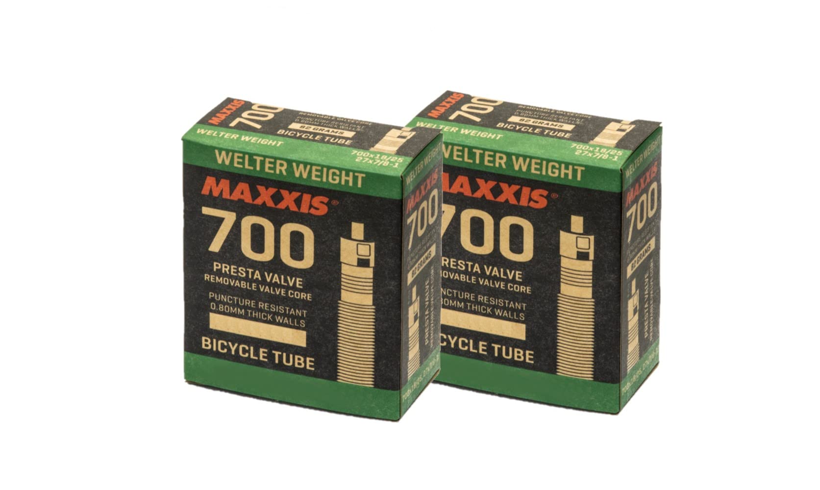 

MAXXIS (Maxxis) [Set of 2] Welter Weight Tubes 700 x 23/32c, 60mm