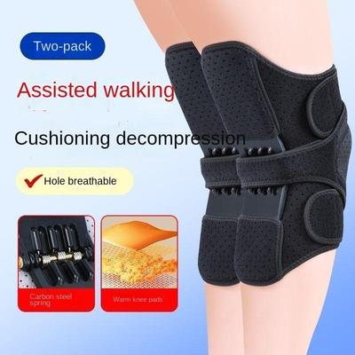 Knie-Federverstärker Gehhilfe Sport-Knieschoner Bergsteigen Sport Patella-Verstärker