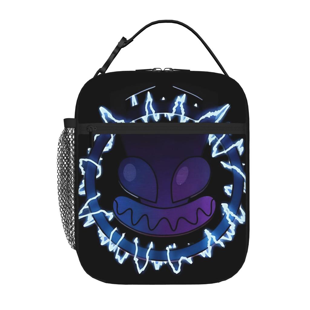 1 Piece Portable Lunch Container Grunge Alien Zipper Closure Durable Pocket Invader Zim For Lunch Box Bag