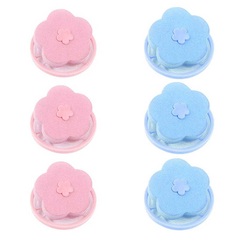 Waschmaschinen-Haarfilter, schwimmender Haustierfell-Fussel-Haarentfernungsfänger, wiederverwendbarer Netz-Schmutzsammelbeutel, Reinigungsbälle