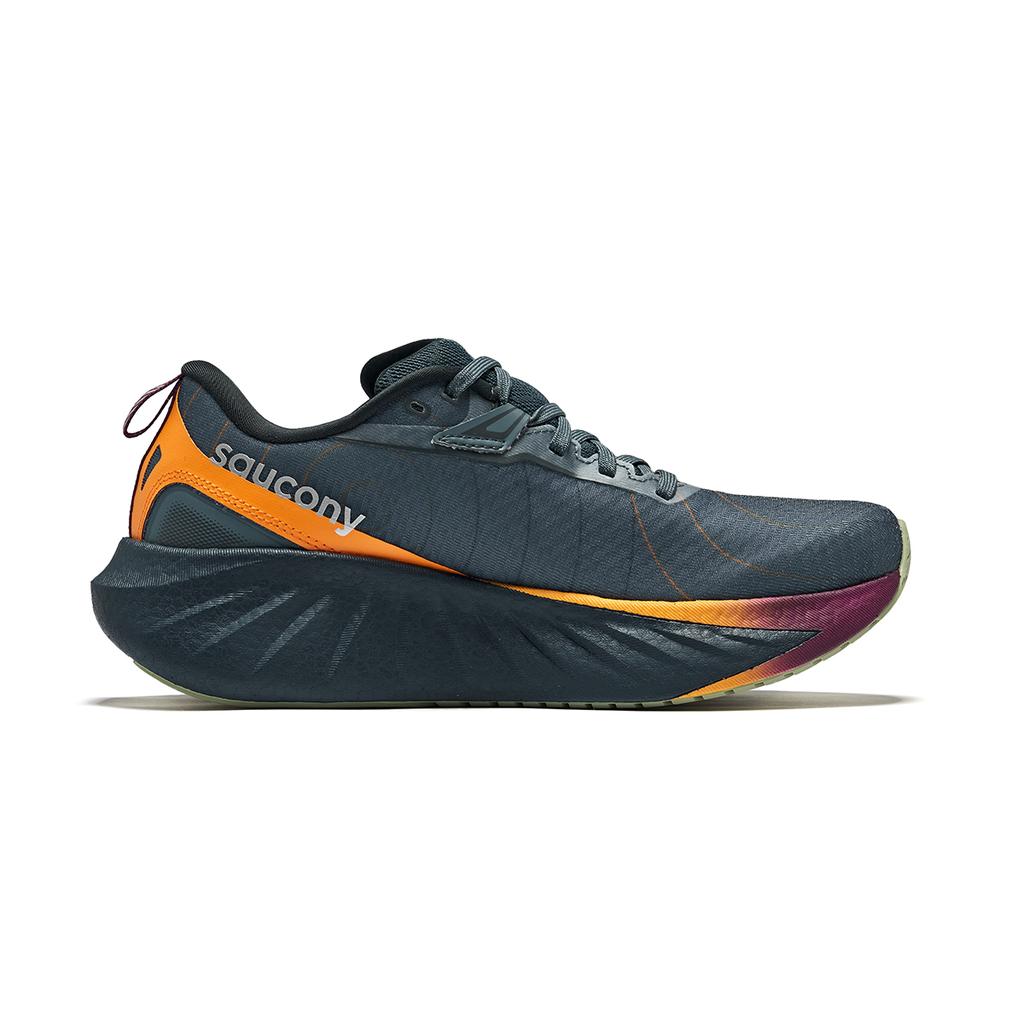 SAUCONY Triumph 22 Gtx Premium Cushioning Waterproof Breathable Running Shoes Women Sneakers Gray Blue S10966-253