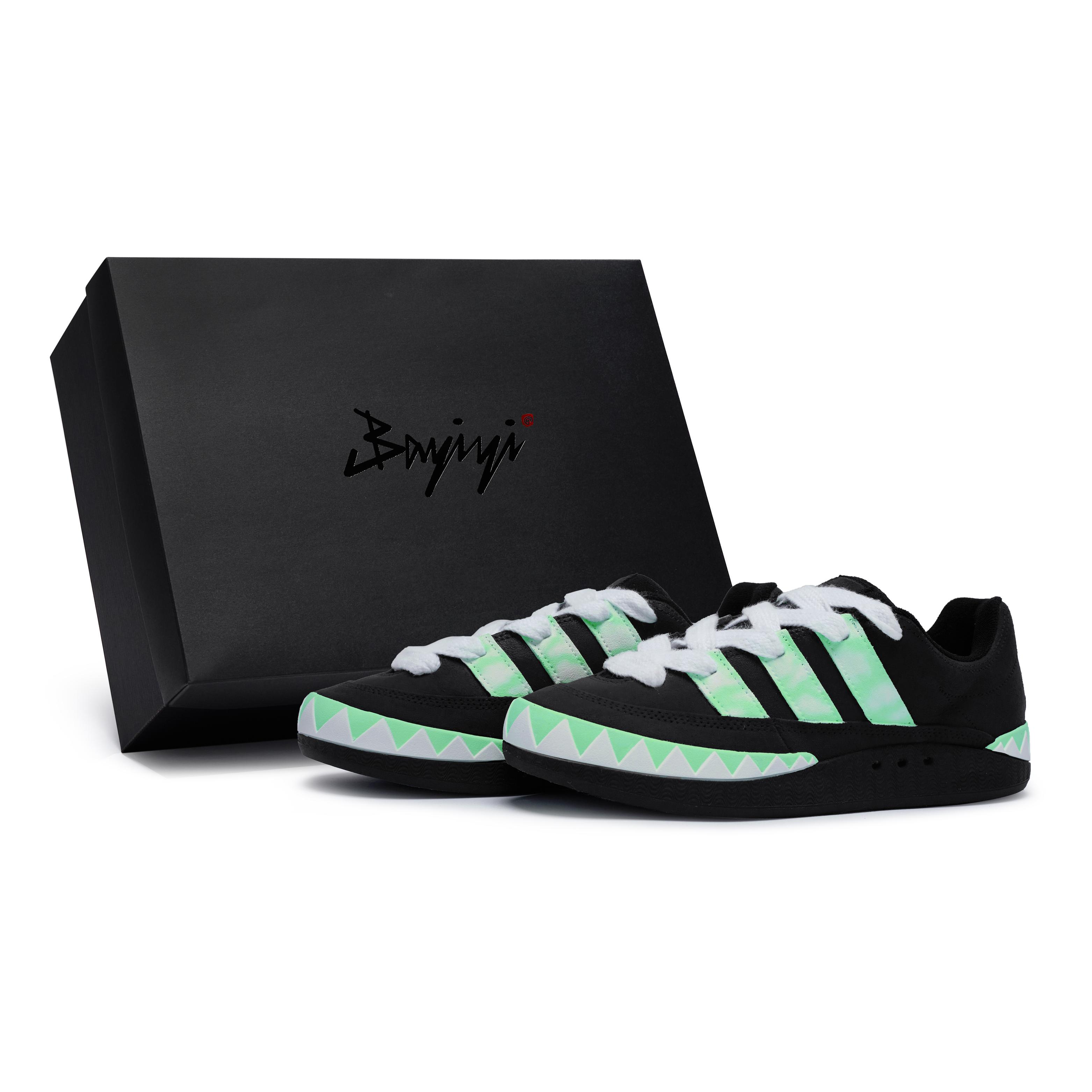 

Adidas Originals Adimatic Abrasion Resistant Low top Skateboard Shoes Unisex Black Cyan IE7363(Team80-S-BOX) 39⅓