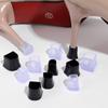 1pair New High Heel Protector Covers for Women Black Transparent Invisible Non-slip Wearable Heel Cover Shockproof Accessories