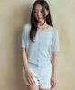 Wednesdayoasisforwomen Sheer Linen Half Cardigan_Light Blue(Wc26Kn58)