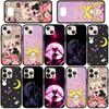 Etui na telefon do iPhone 17 16 15 Xiaomi Poco F8 F7 X7 X6 X5 M8 C85 C75 C71 Redmi Note 14 13 12 11 Pro Max A3 A4 14C 13C 15C Sailor Anime Dziewczyna Księżyc Pokrowiec