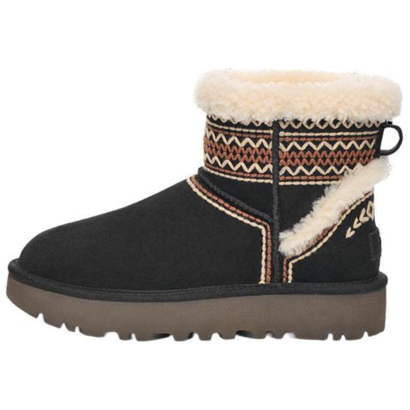 UGG Classic Mini Atherson Boot Black Women s Sneakers 1158281-BLK 38 чёрный