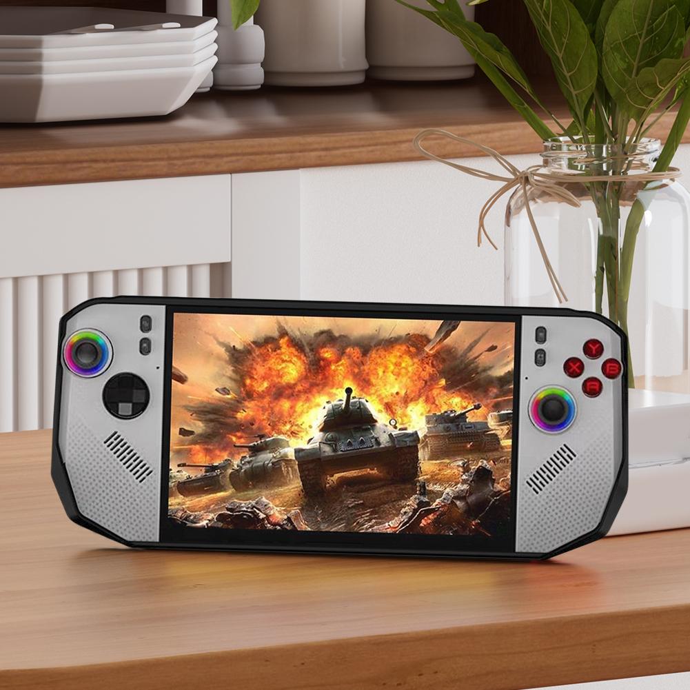 TPU Bracket Dockable Case Shockproof Protector Cover with Design Protective Shell for MSI CLAW 8 Ryzen Edition 2025