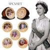 Kunglig Souvenir Drottning Elizabeth II Minnesmedalj Myntset