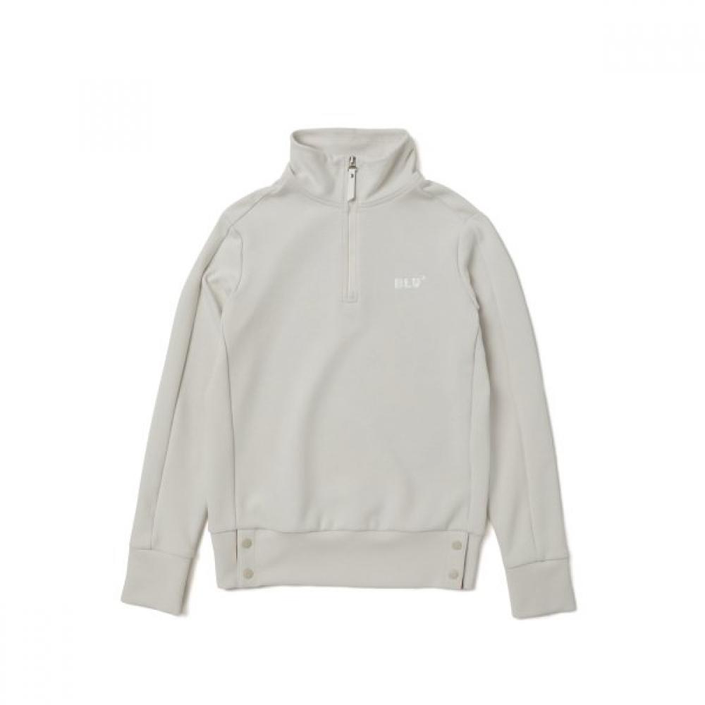 Blu DoT Volume Half Zip T shirT Plus Bg