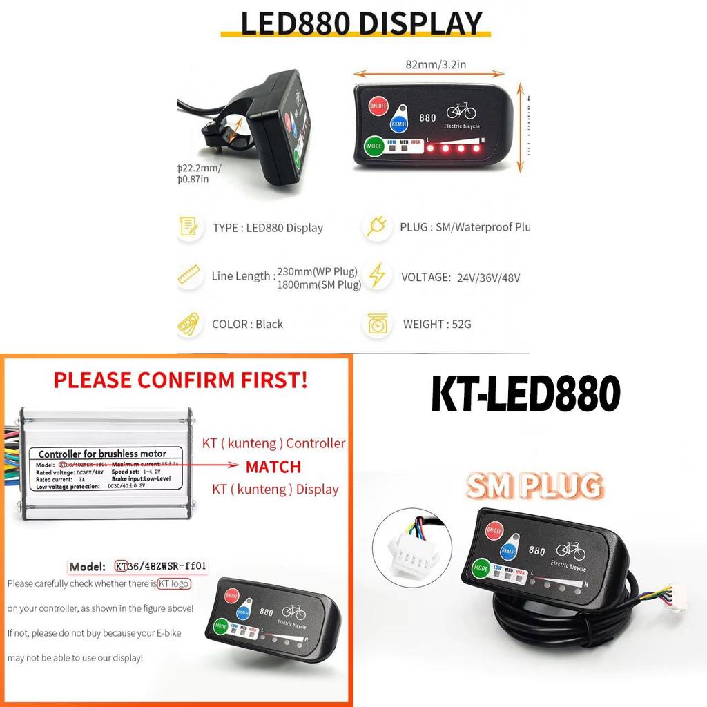 Mountain Bike Electric Assist Conversion With Display For Ebike Riders