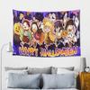 Halloween Demon Slayer Cutecore Tapestry Wall Hanging Blanket Tapestry Home Decor Items Wall Decorations