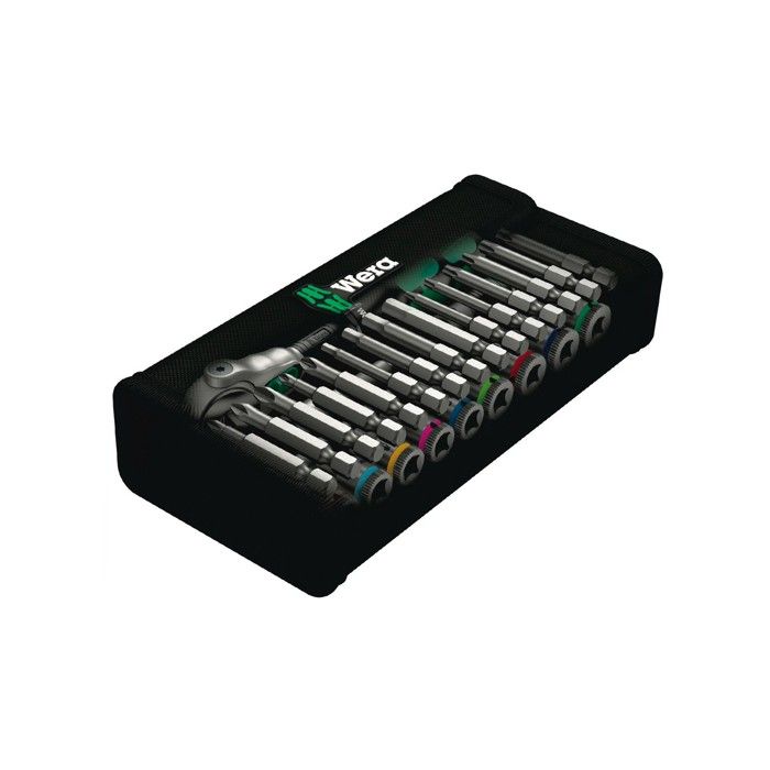 Jeu cliquet wera 8100 sa 9 zyklop speed 1/4" - 28 pièces