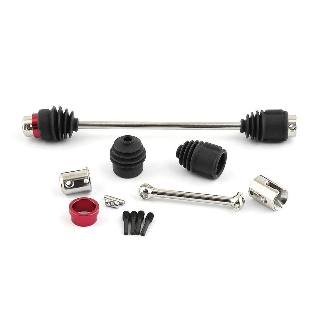 Stahl-Mittelantriebswellen CVD 8655R mit Staubmanschetten, Ersatz für Traxxas E-Revo 2.0 Remote