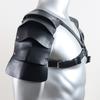 Men Medieval PU Leather Shoulder Armor Belt Halloween Cosplay Knight Body Chest Harness Adjustable Viking Shoulder Belt