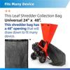 Wood Chipper Collection Bag Reusable Lawn Cleaner Bag Leaf Shredders Chip Machine Bag for Wood Slicers Splitters Enduring