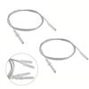 2pcs Gas Cooktop Stove Spare Igniter 35/40/45mm Electrode Spark -Plug 900mm Wire Ignition Ceramic Pin For Gas Cooker Replacement