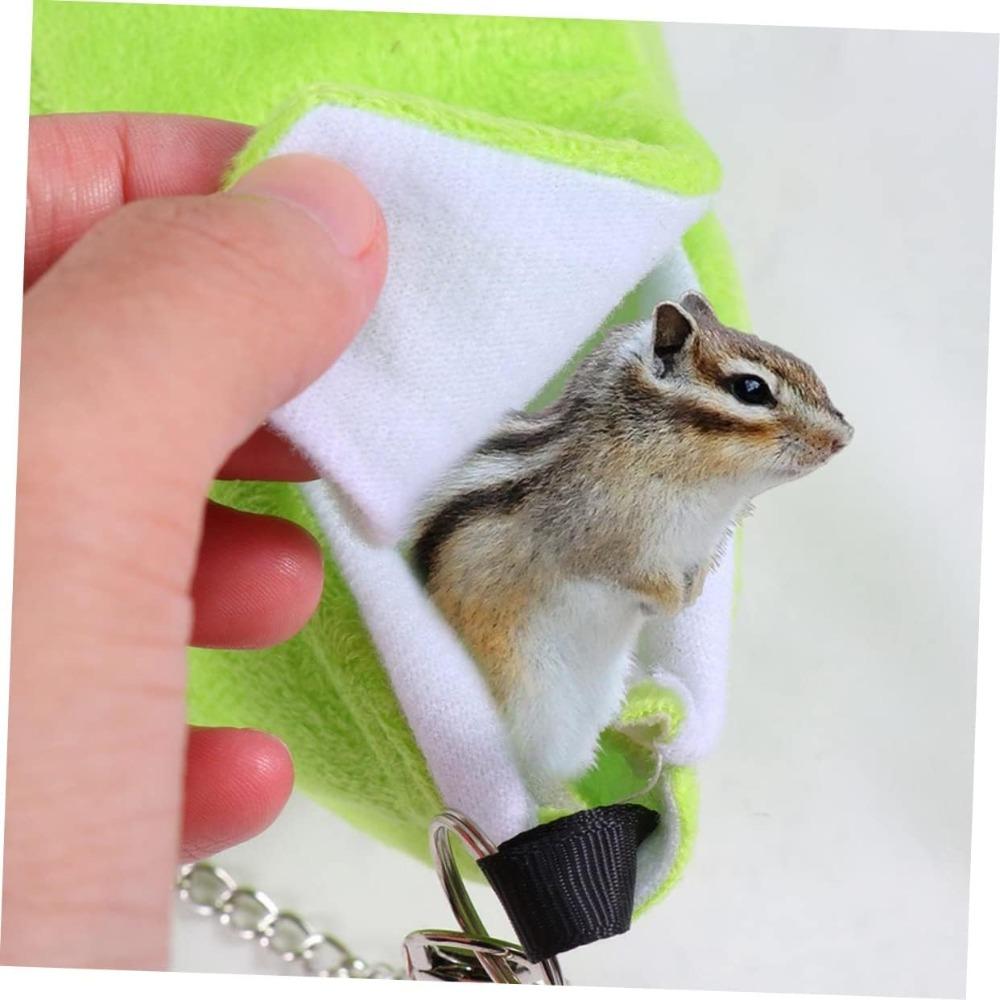 Banana Hamster Bed Soft Hammock Small Animal Warm Bed House Cage Nest Hamster Accessory for House Hamster Small Bird Pet