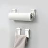 Simple Toilet Paper Holder, Kitchen Refrigerator Magnet , Wall-Mounted Magnetic Storage Rack Cling Film Hanger