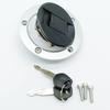 Fuel Gas Tank Cap Cover With Key For Suzuki GSF650 Bandit 650 2005-2012/GSX650 2008-2011/GSXR600 2004-2015 /GSXR1000 2003-2015