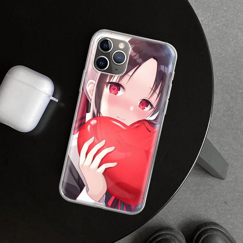 Kaguya Sama Shinomiya Phone Case Cover for iPhone 11 12 13 Mini 14 15 Plus 16 Pro Max 17 Air 7 8 + SE Art Customized Fundas 11 1