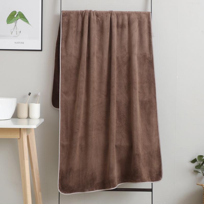 Towels are more absorbent than pure cotton, thickened, and large towels are soft and do not shed hair. Bath towels for men and women