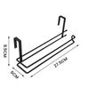 New Cabinet Door Tissue Holder Black Cabinet Door Tissue Holder Metal Toilet Roll Holder 1