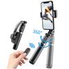 Q08 Bluetooth Selfie Stick: Anti-shake Gimbal, Mini Phone Holder, Desktop Tripod