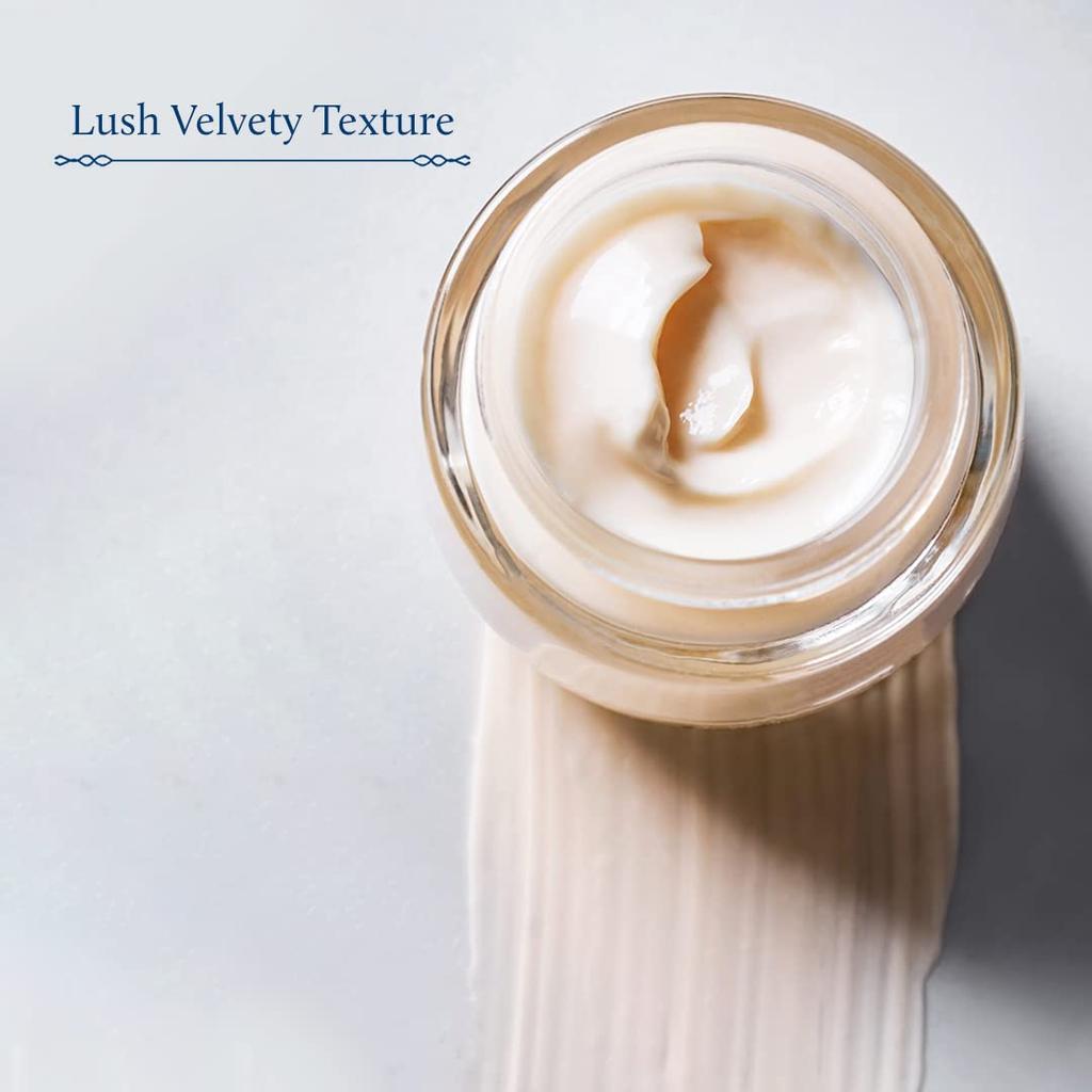 Blue Nectar Ayurvedic krem ​​przeciwzmarszczkowy dla kobiet do wzmacniania kolagenu i głębokiego nawilżania do twarzy | Naturalnie ujędrniający krem ​​do twarzy (14 Ziół, 50G)