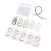 24 Set Baby Bottle Opener Zinc Alloy Cute Baby Bottle Shaped Bottle Opener Baby Shower Return Gift
