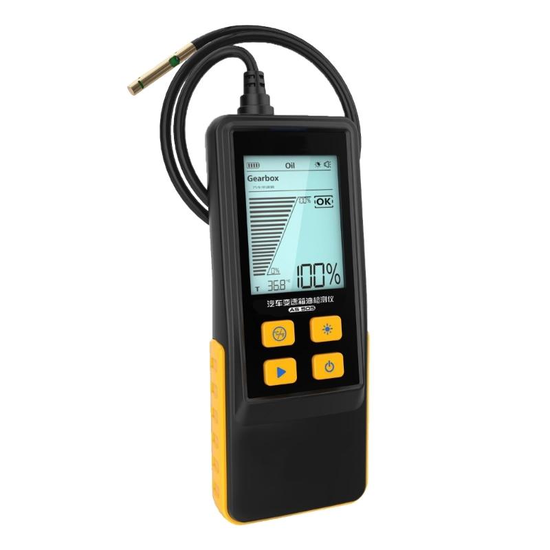 Transmissieolie Tester met LCD Temperatuurweergave, Toegang via Flexibele Slang, Handmatige Conditiemeter voor Werkplaatsonderhoudsinspectie