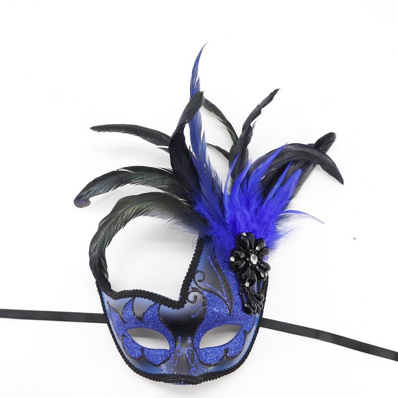 Halloween Feather Masquerade Mask Sexy Party Eye Costume Prop Carnival Princess Style