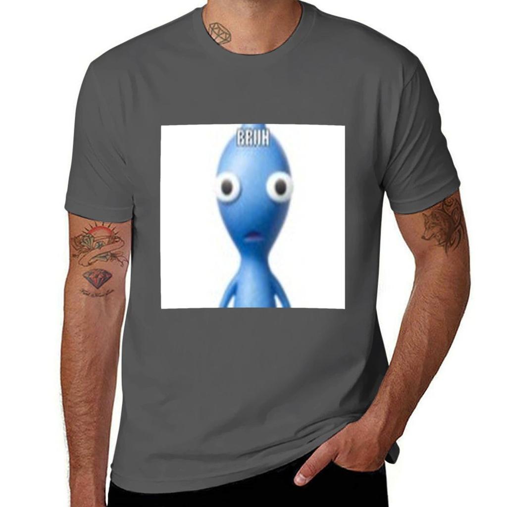BRUH Pikmin 2 TShirt Sun Protective Outdoor Tee Top