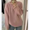 Women's Sweater Autumn/Winter New Lace Edge Long Sleeve Loose Base Knitted Sweater