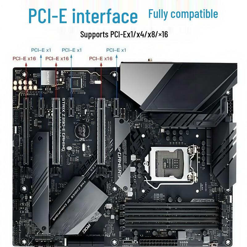 WiFi7 Tri-Band PCIe Network Card with Bluetooth 5.4 - MT7927/MT7925 6GHz Gigabit