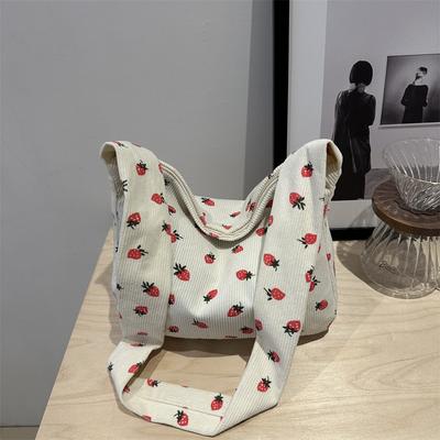 2025 Summer New Portable Tote Bag Large Capacity Beautiful Simple Fashion College Style Casual Personality Shoulder Bag