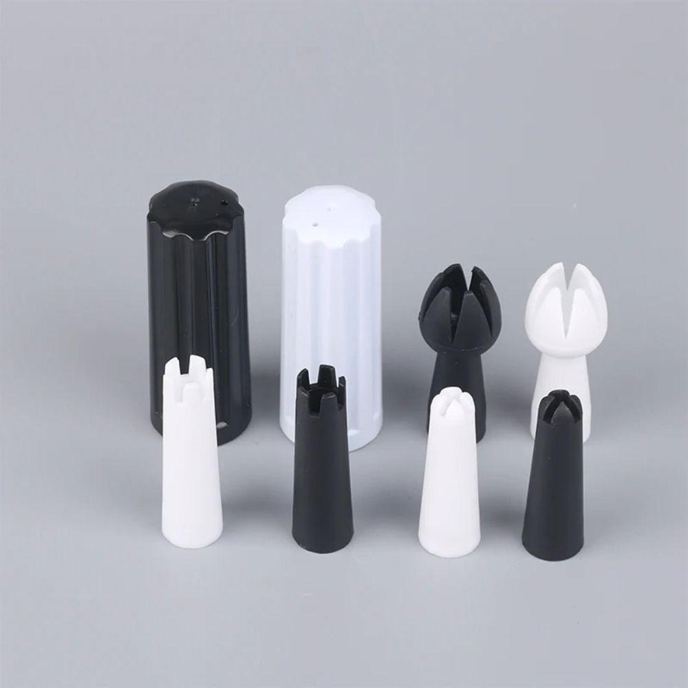 5Pcs/Set Base Tips Holder Whipping Tip Mounting Mouth Decorating Mouth Cream Nozzle Cream Foamer